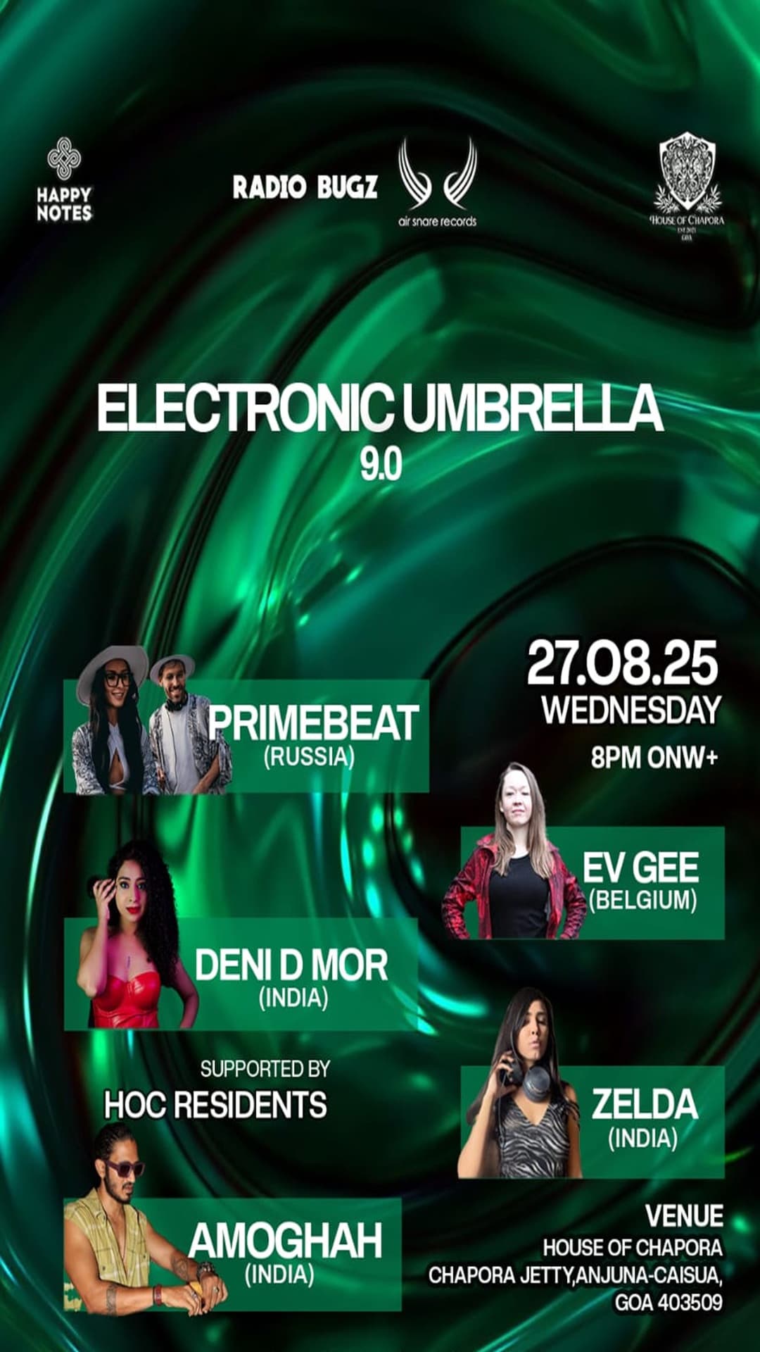Electronic Umbrella 9.0